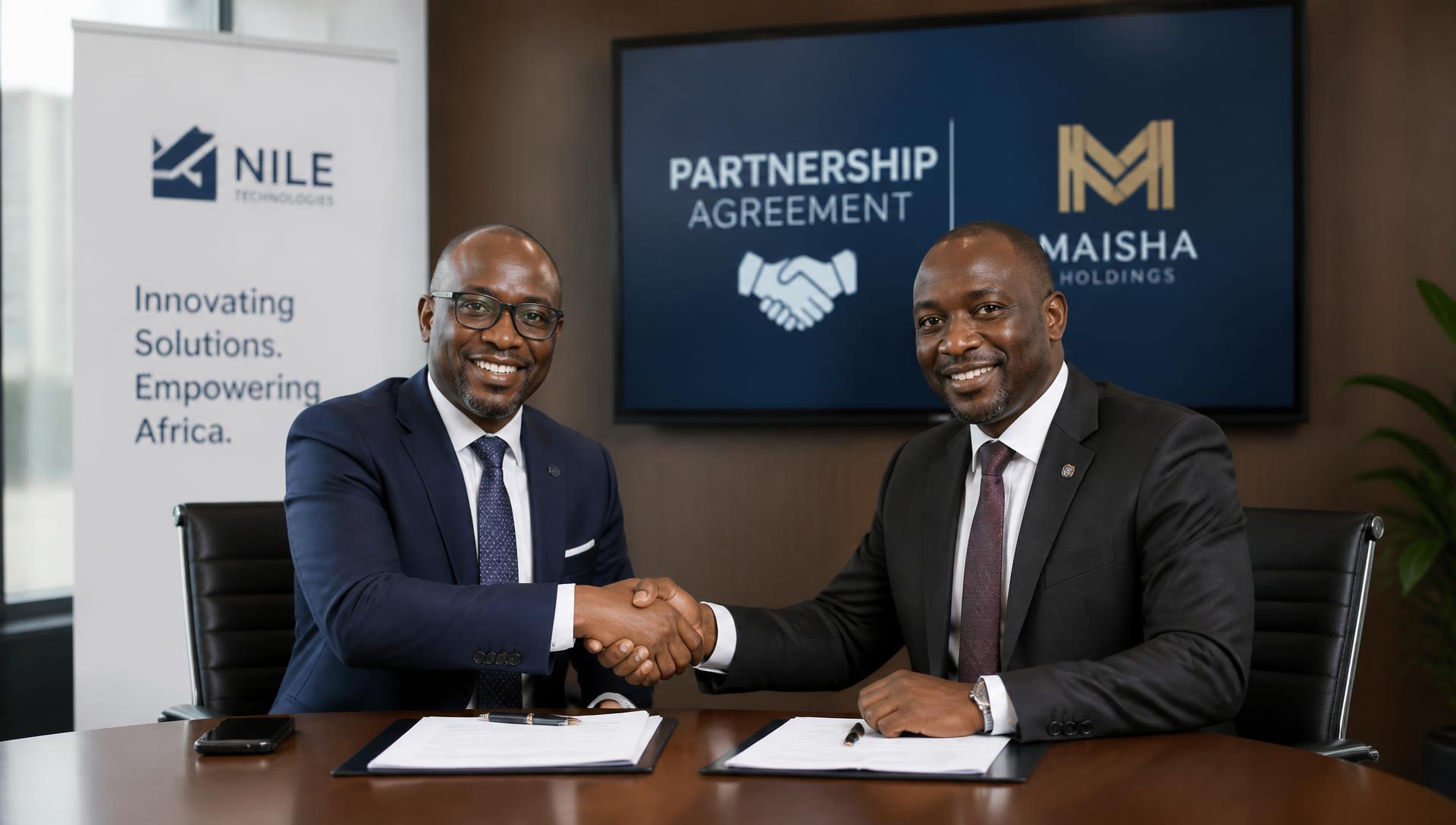 African business professionals in a working session